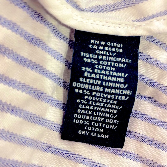 Ralph Lauren Cotton Striped Blazer - Seersucker Cotton Jacket - Picture 8 of 10